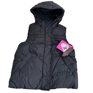 NWT Down Hooded Vest. Size M